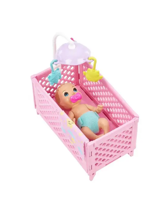 Omarı Mavi Saçlı Skipper Bebek Bakıcısı ve Oyun Seti