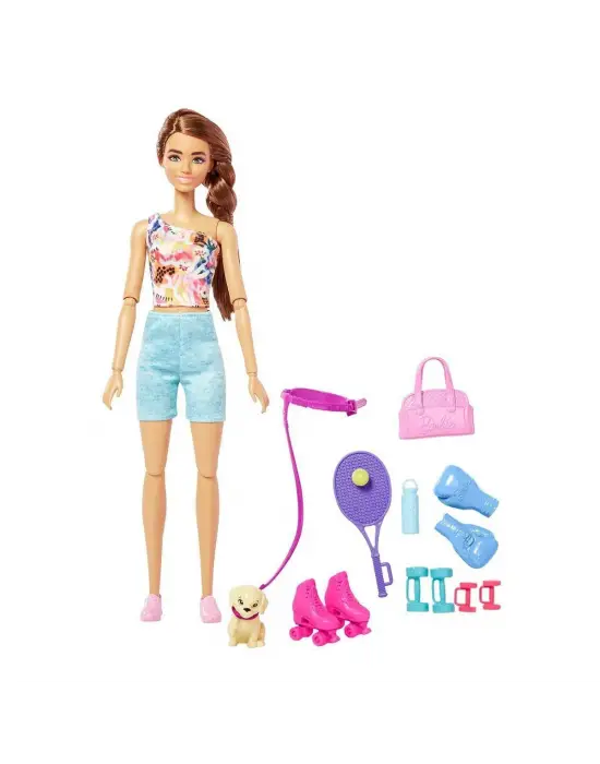 HKT91 Barbie Wellness - Spa Günü Kumral Bebek