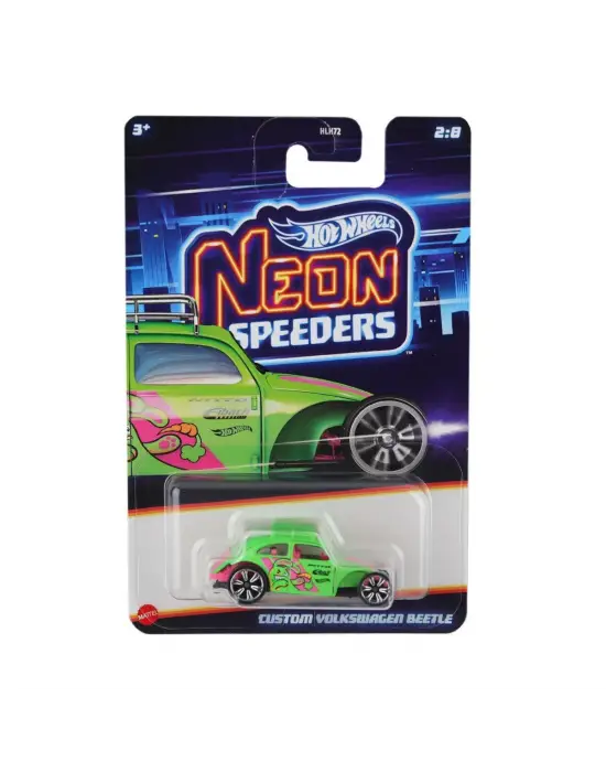 Omarı Neon Yarışlar Temalı Arabalar 10 Adet Koli