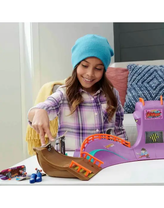 Omarı Ahtapot Figürlü Kaykay Parkı Oyun Seti