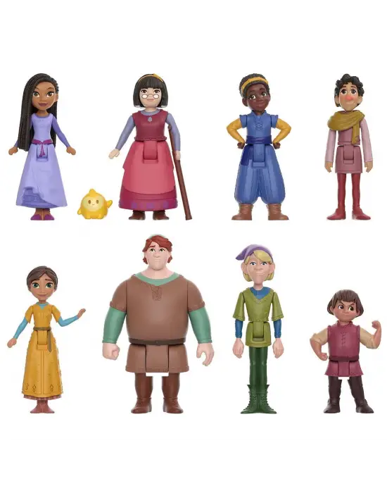 Omarı Disney Wish Mini Karakterler Işıldıyor