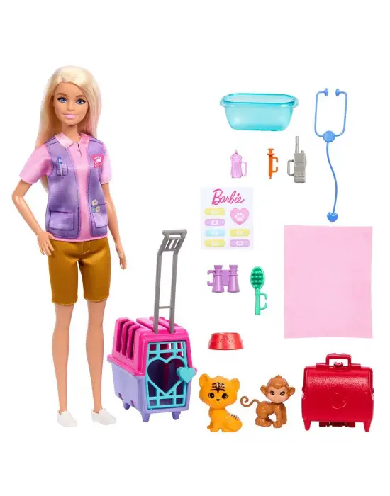 HRG50 Barbie Veteriner Mini Oyun Seti
