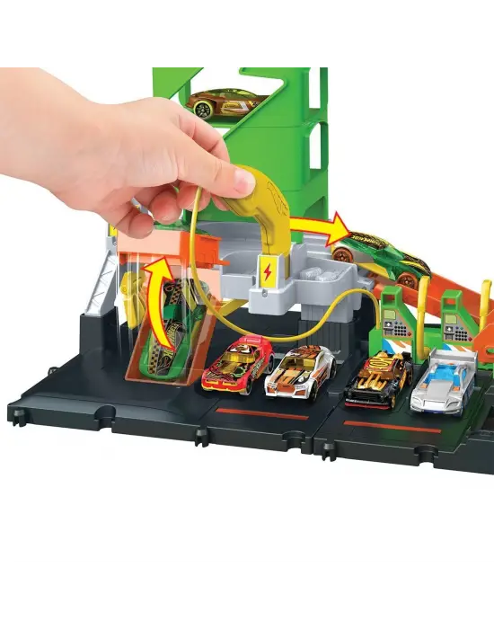 Omarı Elektrikli Araç Şarj İstasyonu Oyun Seti