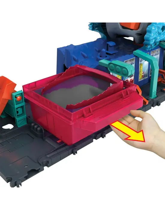 HTN82 Hot Wheels Muhteşem Köpek Balığı Araba Yıkama Oyun Seti