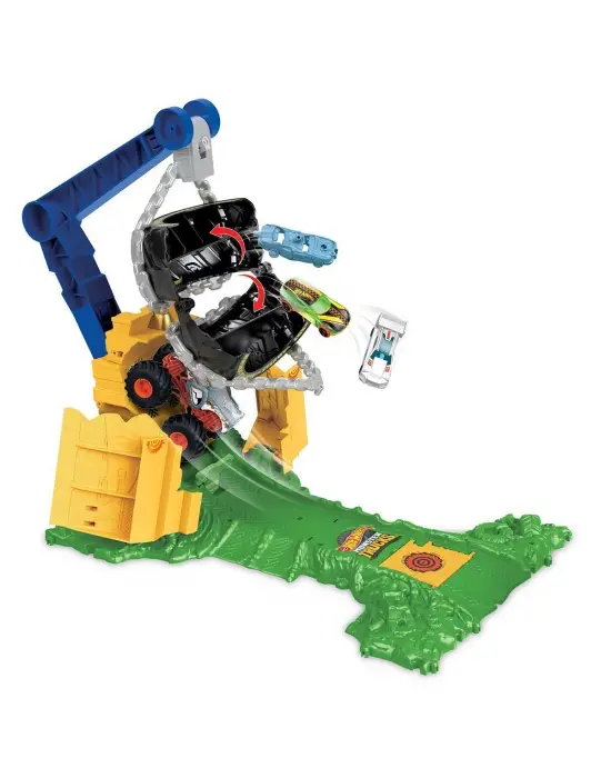 HTP18 Hot Wheels Monster Trucks Arenada Rhinomite Mücadelesi