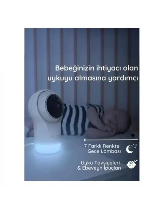 Hubble Glow Full HD Wifi Bebek Kamerası HBL18