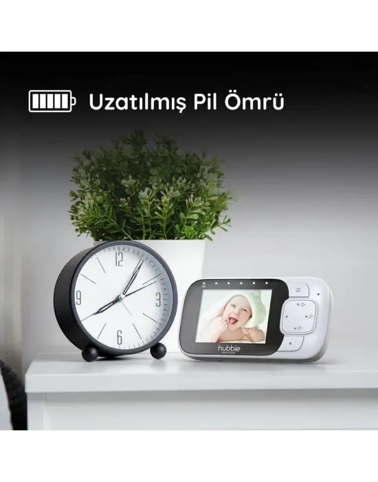 Hubble Nursery View Glow 2.8 Dijital Bebek Kamerası HBL10