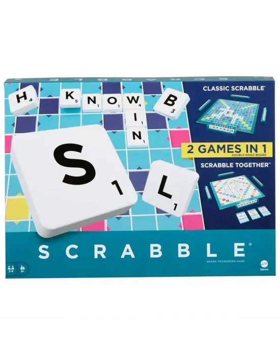 HWD43 Scrabble Orijinal İkisi Bir Arada İngilizce