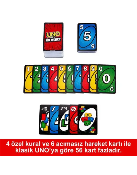 HWV18 UNO No Mercy Kartlar +7 yaş
