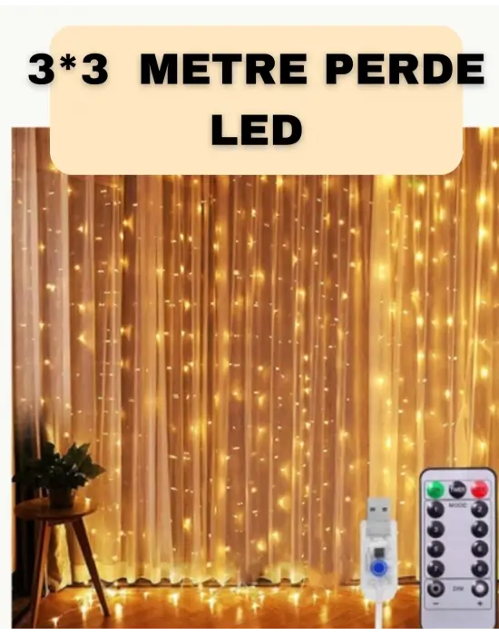 İç Ve Dış Mekan Perde Led – Bahçe, Balkon Ve Veranda İçin