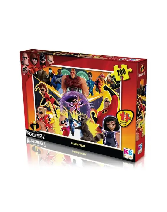 INC 113 INCREDIBLES 2 PUZZLE 200