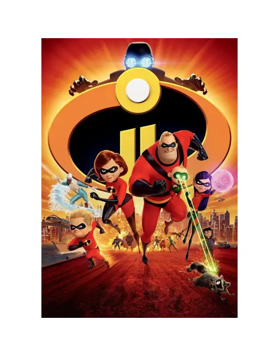 INC714 KS Incredibles / 100 Parça Puzzle