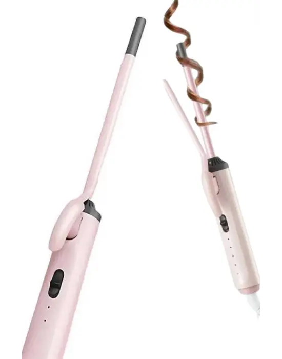 İnce Bukle 10mm Kıvırcık Saç Maşası Profesyonel Saç Şekillendirici