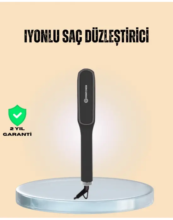İnce Ve Kalın Telli Saçlara Uygun Isı Ayarlı Düzleştirici Tarak