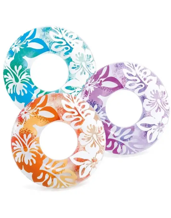 Omarı Çiçek Desenli Tutunmalı Simit - 76 Cm Boy