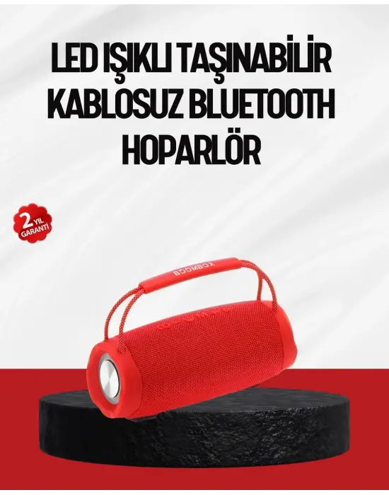 Ipx6 Su Geçirmez Bluetooth 5.1 Taşınabilir Hoparlör Çift 10w