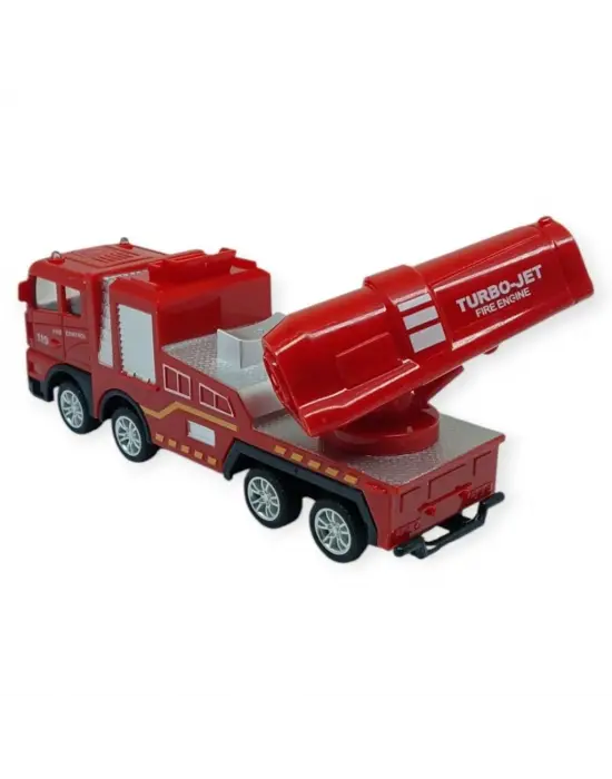 İş Makinaları Serisi - Sürtmeli İtfaiye Aracı 16 cm  - Turbo Jet
