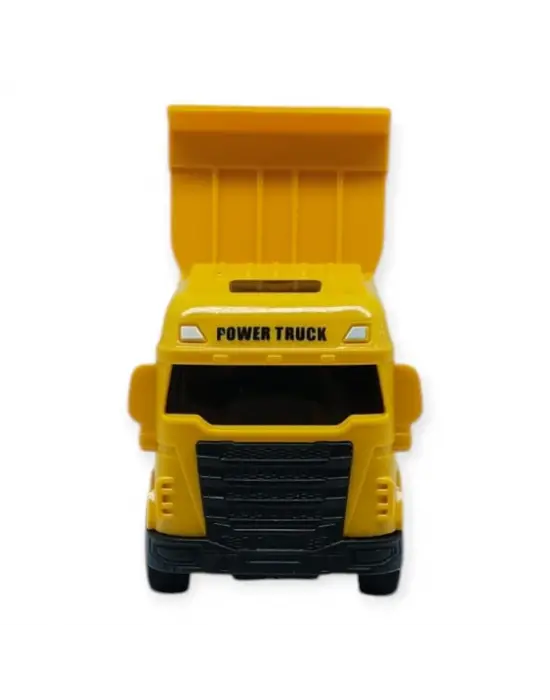 İş Makinaları Serisi - Sürtmeli Kamyon 12 cm  - 3624