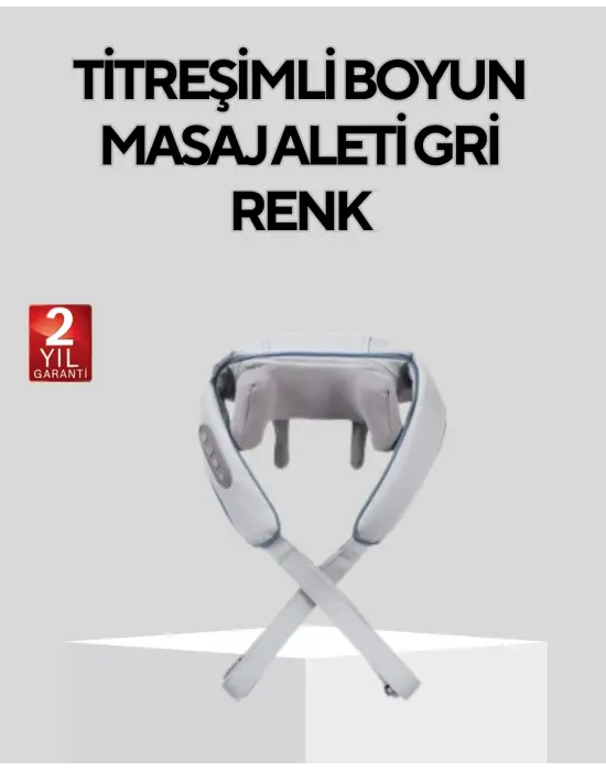 Isı Terapili Boyun Ve Omuz Masaj Cihazı Sessiz Motorlu Çok Bölgeli Kullanım