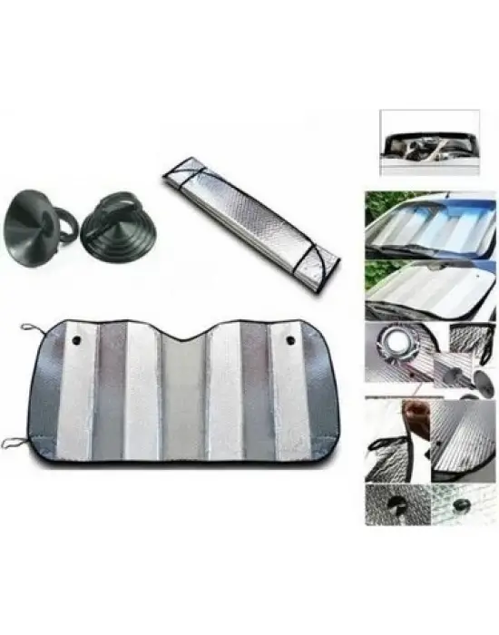 Isı Ve Güneş Yansıma Önleyici Oto Ön Cam Güneşliği Opel Astra Fiat Egea Hyundai İ20 Renault Megane