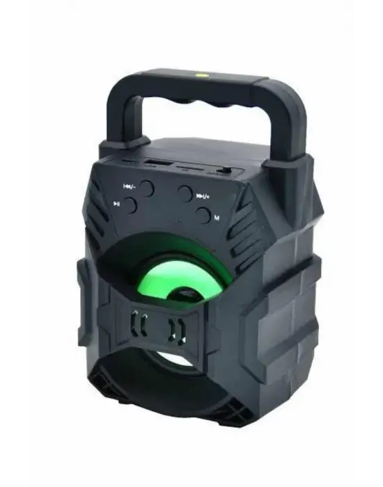 Işıklı Bluetooth Hoparlör Ses Bombası Taşınabilir Yüksek Ses Kaliteli Radyo Özelliği