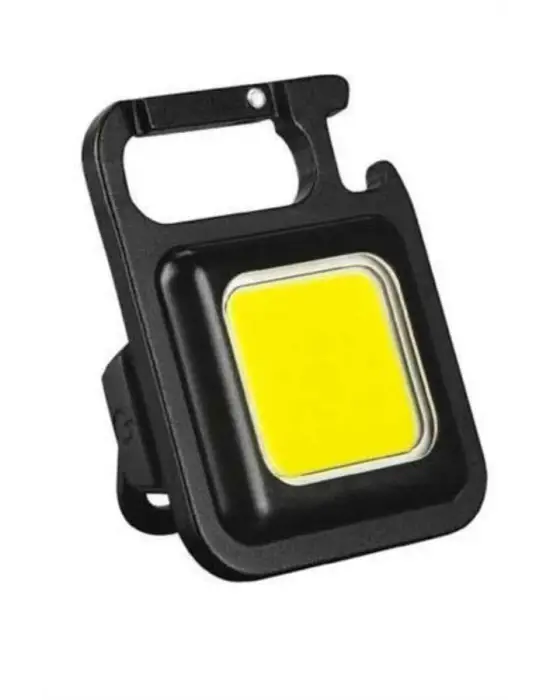 Işıldak Usb Şarjlı Cep El Feneri Taşınabilir Mini Led Işık Çok Fonksiyonlu