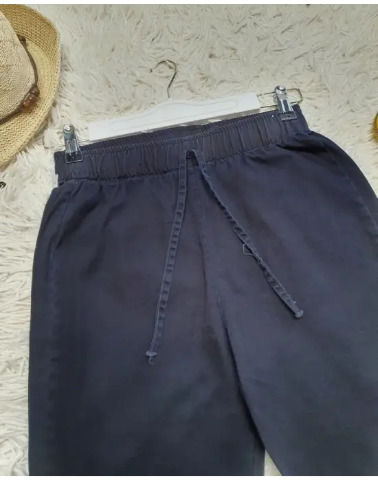 İspanyol Paça Bağcık Detaylı Kot Pantolon  -Laci