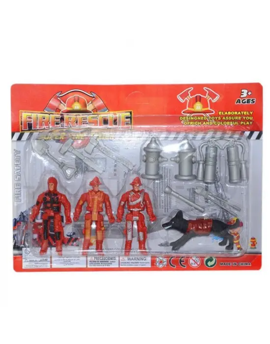 İtfaiye Seti Kartela 13 Parça - A15-7