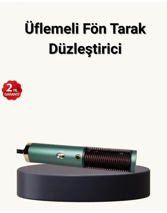 İyon Teknolojili Seramik Saç Düzleştirici – Eşit Isı Dağılımı
