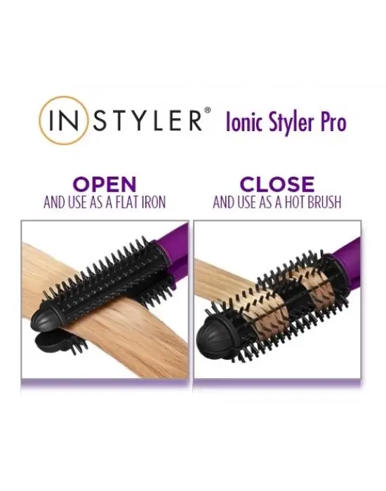 Omarı Iyonik Saç Kıvrımlaştırıcı ve Düzleştirici Tarak