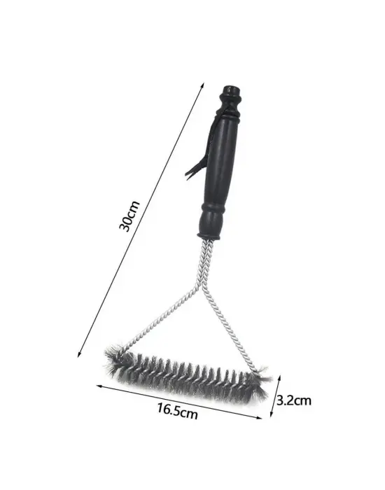 Omarı Paslanmaz Çelik Izgara Temizleyici Fırça
