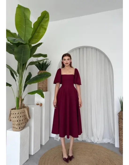 Jama Midi Boy Elbise