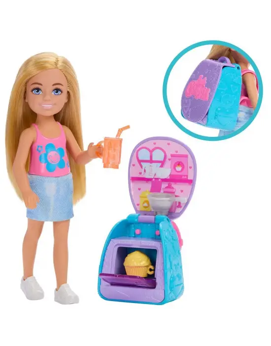 Omarı Cupcake Oyun Seti ve Chelsea Sırt Çantası