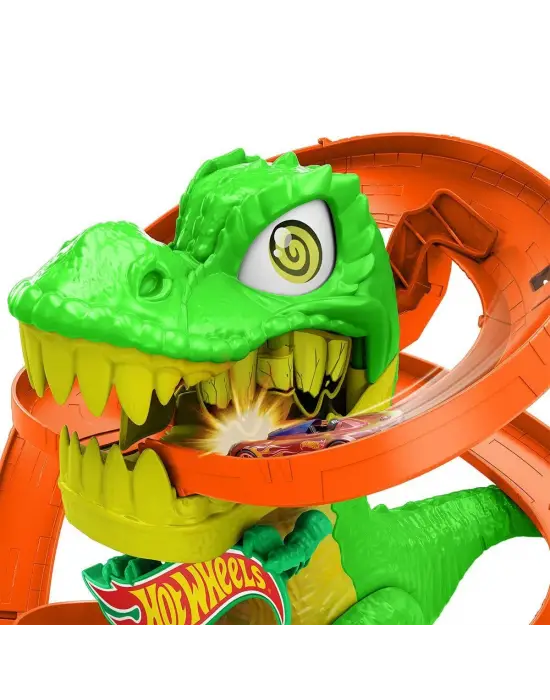 Omarı T-Rex ve İtfaiye İstasyonlu Oyun Seti