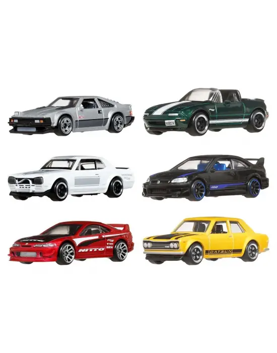 Omarı Japon Temalı Çoklu Arabalar - Eğlence Dolu Sürüş Keyfi