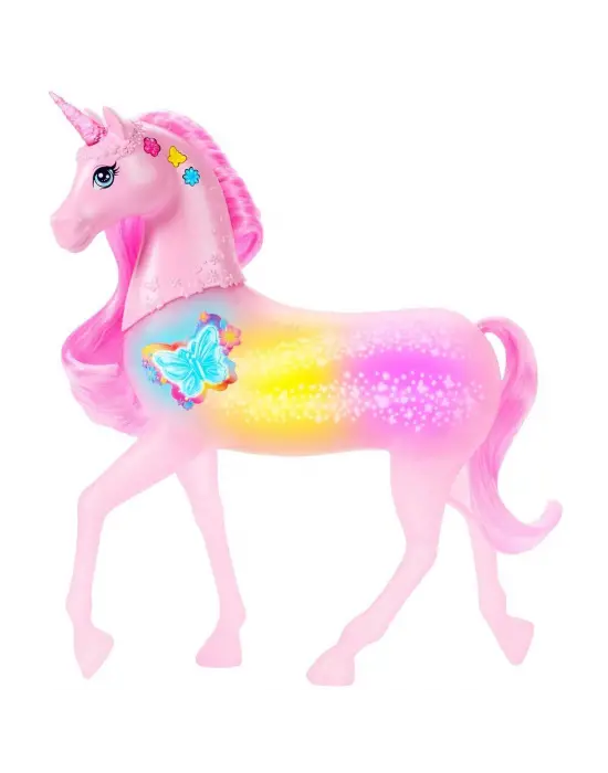 JCP78 Barbienin Işıltılı Tek Boynuzlu Atı