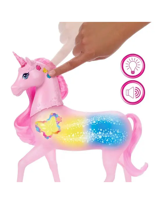 JCP78 Barbienin Işıltılı Tek Boynuzlu Atı