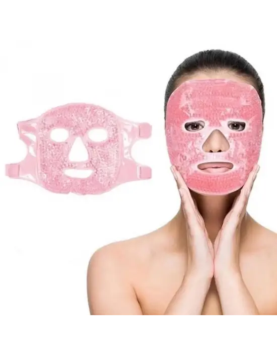 Omarı Soğutucu Jel Yüz Maskesi Baş Ağrısı Rahatlatıcı Kozmetik Maske