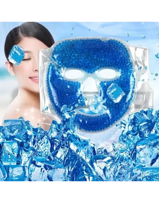 Omarı Soğutucu Jel Yüz Maskesi Baş Ağrısı Rahatlatıcı Kozmetik Maske