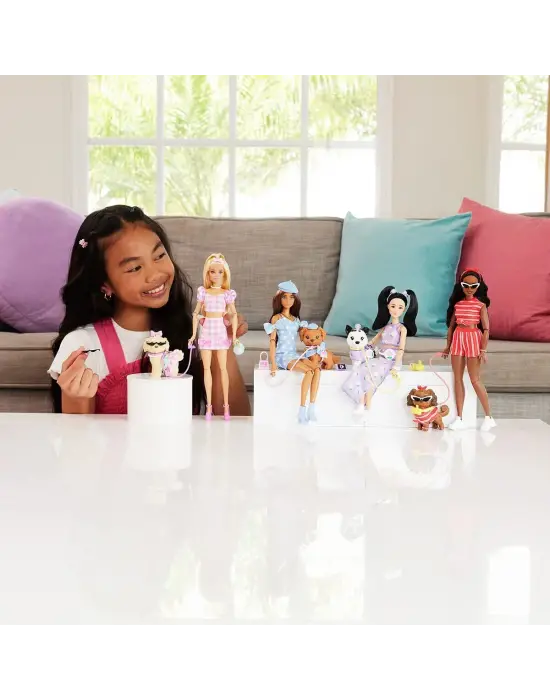 JFP38 Barbie Twinning Looks - Puantiye Teması