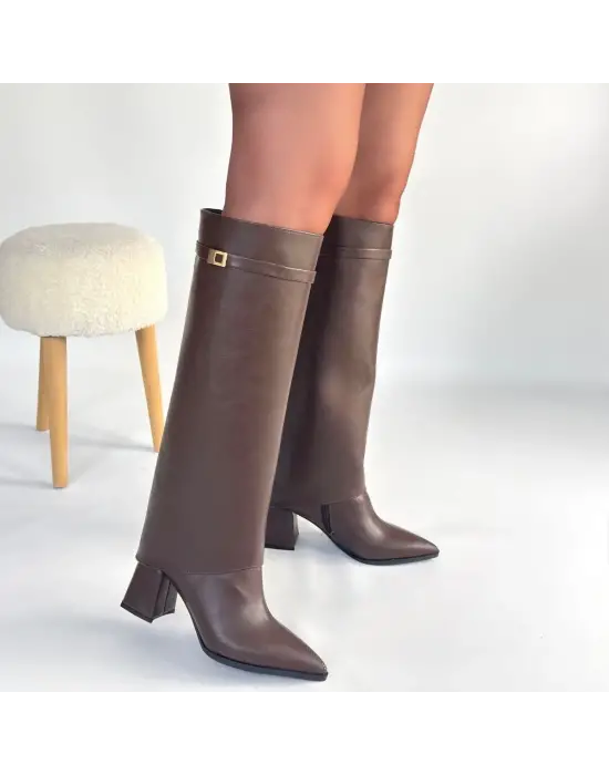 Jike Kahverengi Cilt Tak Çıkar Çizme