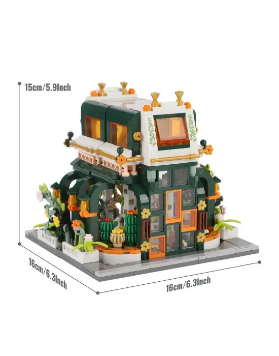 JK2362 LOZ Botanik Bahçe Blok Seti - Vagon life