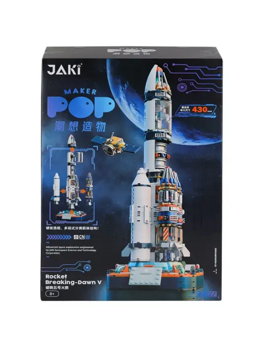 JK8501 Jaki Uzay Roketi Blok Seti -Vagon life