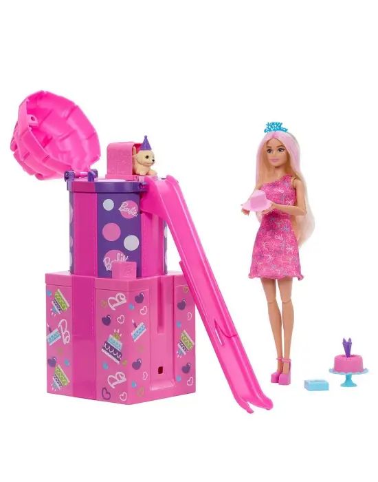 JKF66 Barbie Party Unboxed Parti Sürprizi Doğumgünü