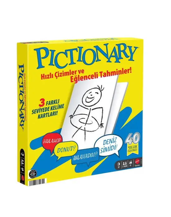 JKR18 Pictionary Kutu Oyunu