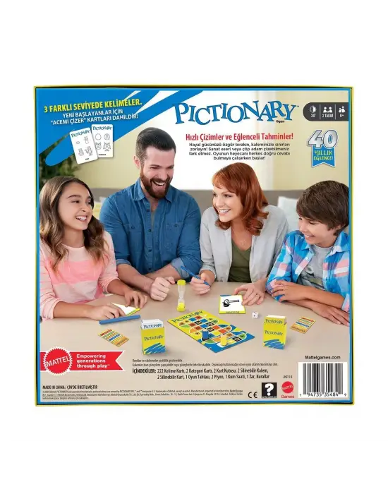 JKR18 Pictionary Kutu Oyunu