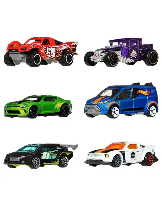 JLB24 Hot Wheels Legends 6lı Araç Paketi 1:64