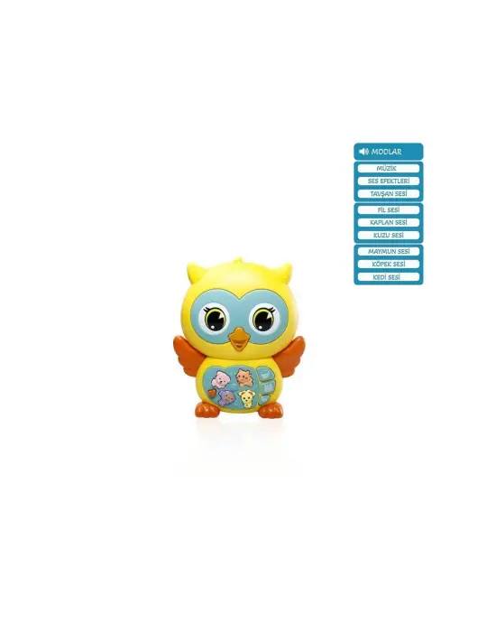 JLG-855-102A IŞIKLI VE MÜZİKLİ BAYKUŞ BEBEK