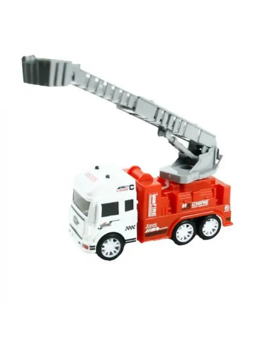 Omarı Sürtmeli İtfaiye Arabası - Eğlenceli Oyun Seti