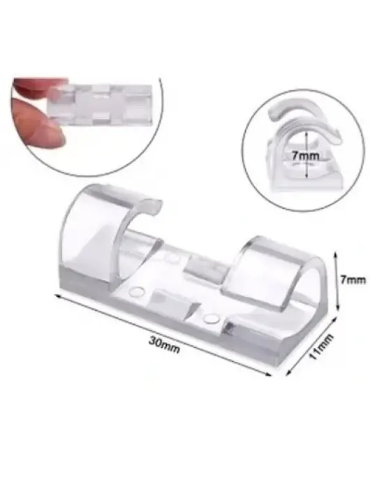 Kablo Sabitleyici Klips Seti 20 Adet